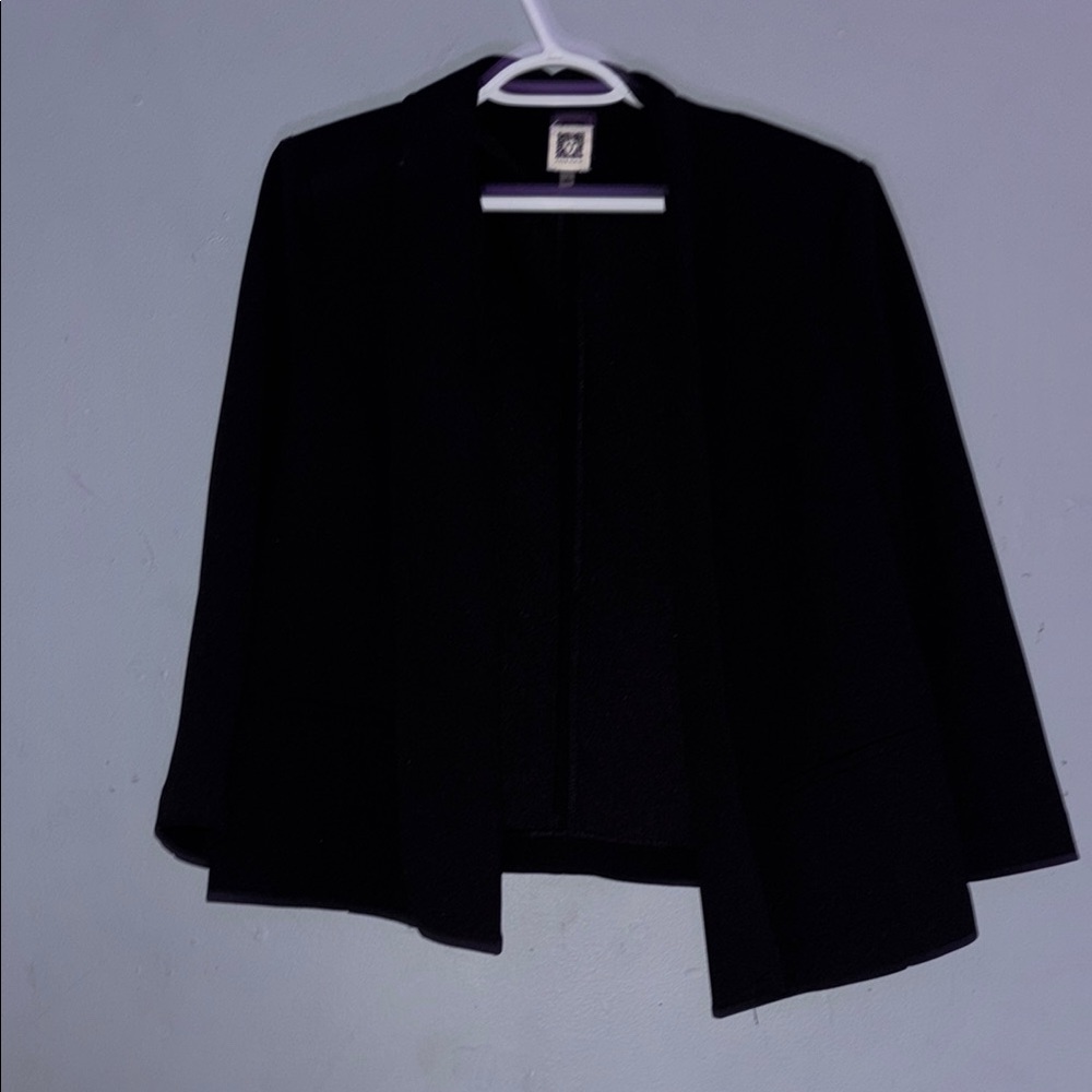 Anne Klein Black Cardigan Sweater
